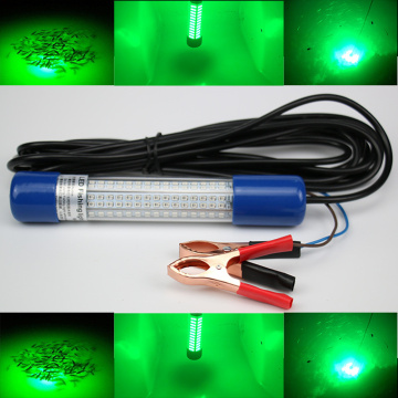 Underwater Fishing Light 12V-24V Lure Bait Finder Night Fishing Light for Shrimp Prawns Squid and Fish 10w lanterne pool light