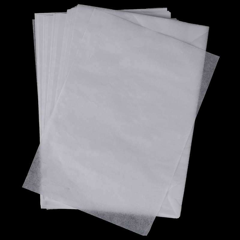100pcs Paper Copy Transfer Printing Drawing Paper sulfuric acid paper Translucent Tracing for engineering drawing Printing