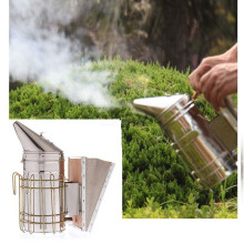 Beekeeping Tool Galvanized Sheet+Board Bee Smoke Transmitter Kit Apiculture Bee Smoker Smoke Sprayer Bee Smoker Beekeep