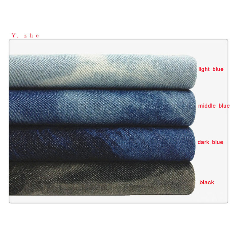Good ! 145*50cm 1pc Tie Dyed Denim Fabric 100%Cotton Thick Washed Denim Fabric For Patchwork DIY Sewing Jeans Clothing Pants