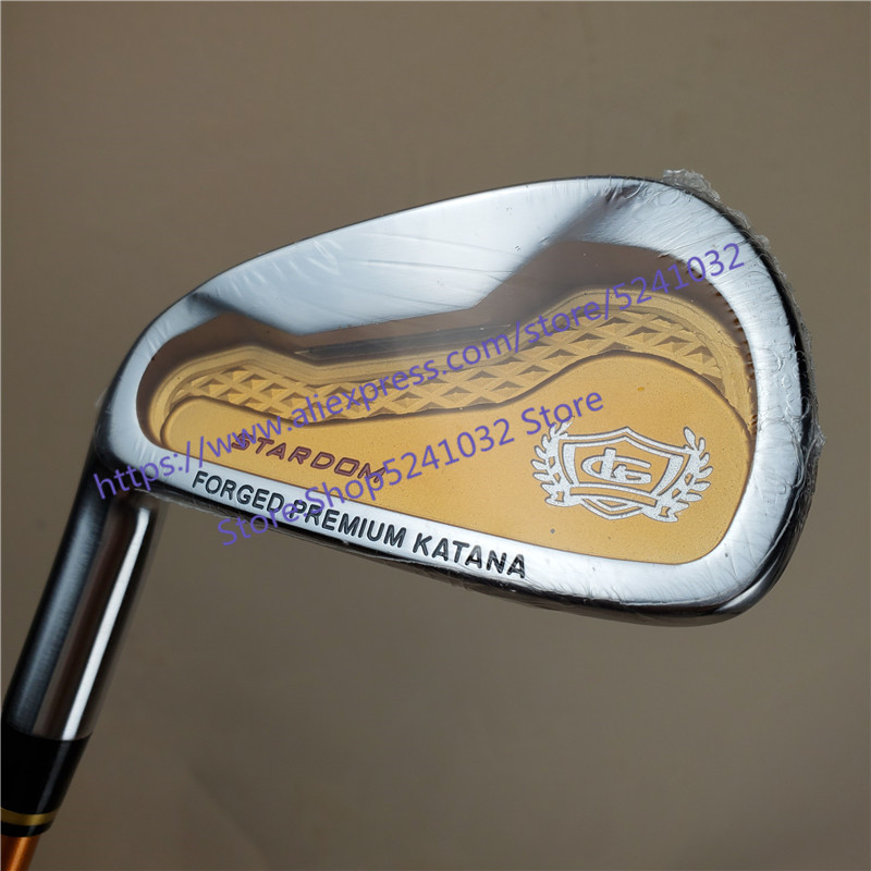 Men's katana left hand golf club set of golden men's carbon shaft 12pcs golf club no golf bag