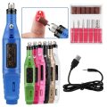 Electric Machine Pedicure Cutters Manicure for Milling Manicure Pen Nail Drill Bits Apparatus Nail Art Cuticle Gel Remover Tool