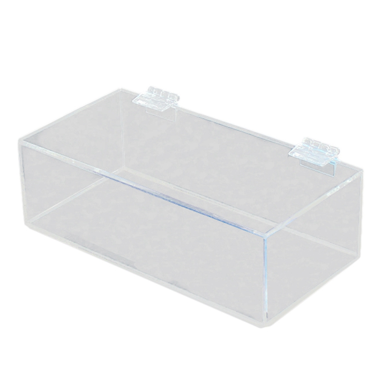 Acrylic Clear Tissue Box Disposable Mask Storage Box Gloves Dustproof Organize Box