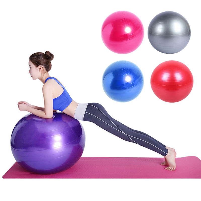 Exercise fitness yoga ball gymnastics fitness pilates balance ball multi size multi color high quality wholesale price with pump