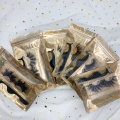Rainsin 25mm 10Pairs 100% Cruelty Free Dramatic False Eyelashes Black Applicator Mink Wholesale Gold Bag Packaging Bulk Tweezers