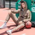 Autumn Winter Casual Fashion Hooded Sweater Suit Men Running Fitness Set Sport Gym Suit Training Wear Jogging Clothing Tracksuit