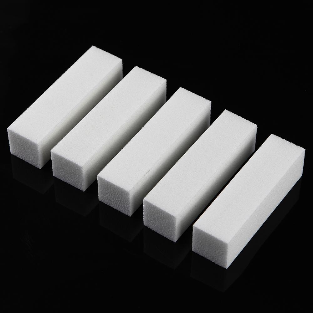 Monja 10Pcs Nail Buffer Block Files Sponge Sanding Buffing Grinding Polishing Home DIY Manicure Nail Art Tools