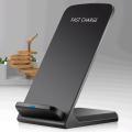 10W Qi Wireless Charger Stand For Phone X XS Max XR 8 Plus Samsung S9 S10+ Note 9 8 Fast Charging Dock Station Phone Charger