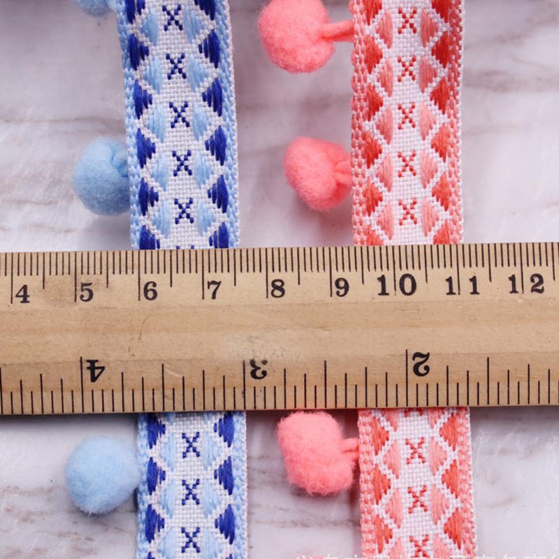 1Yards/Lot Tassel Fringe Lace Ribbon Trim Embroidery Lace Fabric Sewing Curtain Clothing Materials Clothing Accessories Applique