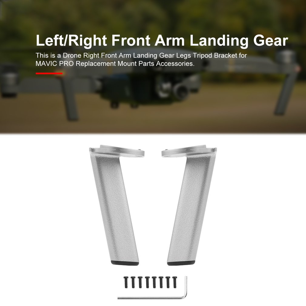 Landing Gear for DJI MAVIC PRO Drone Height Extender Legs Light Weight Quick Release Feet Protective Parts Protector Accessory