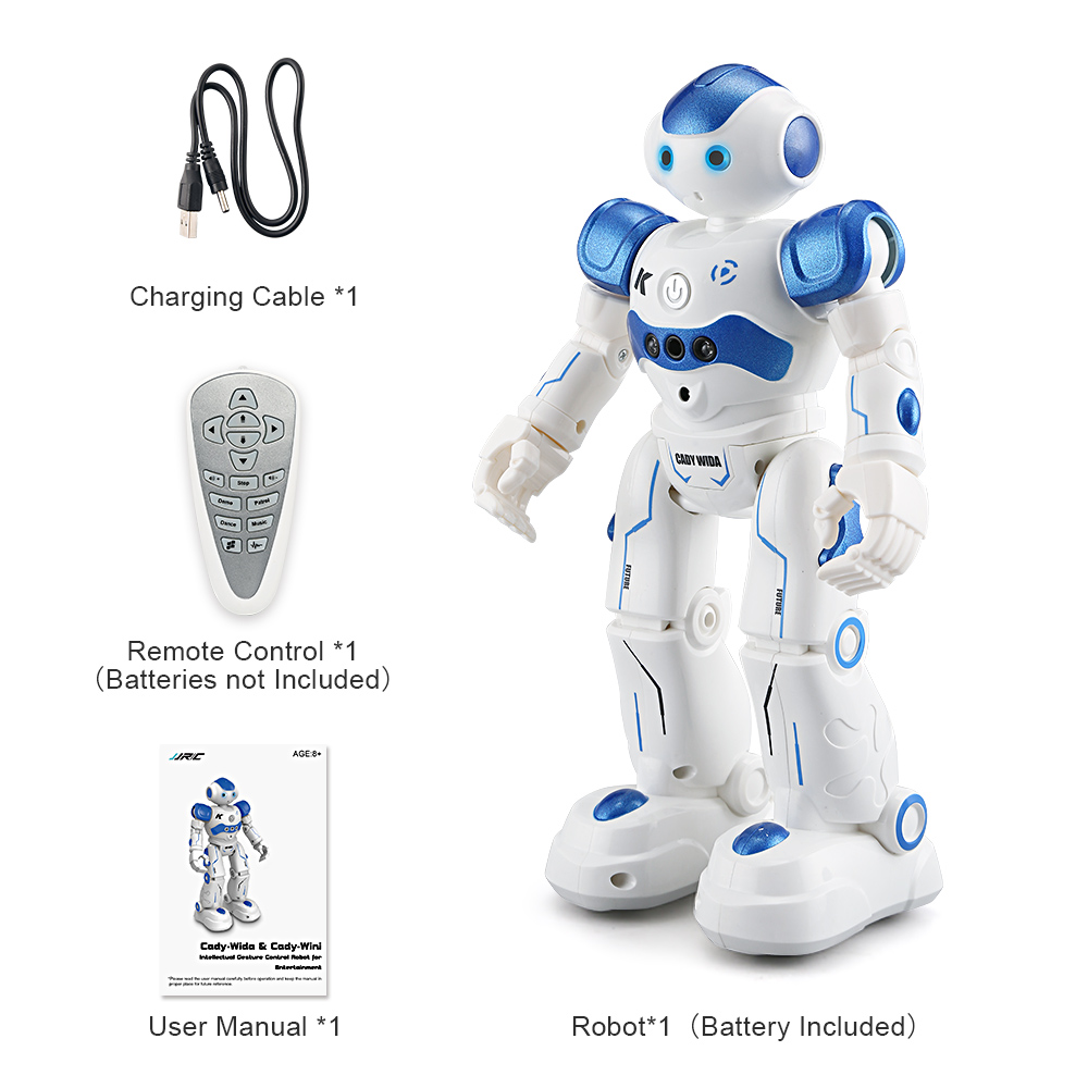JJRC R2 RC Small Robot Toy Singing Dancing Talking Smart Robot For Kids Educational Toy Humanoid Sense Inductive Lovot Robot