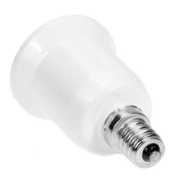 1Pcs Big Promotion E14 to E27 Fireproof Material Lamp Screw Socket Lamp Holder Extend Base LED Bulb Adapter Converter 2020