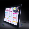 A1 Wall Mounted Acrylic LED Picture Frames Store Signs Displays Decorative Plaques advertising Boards
