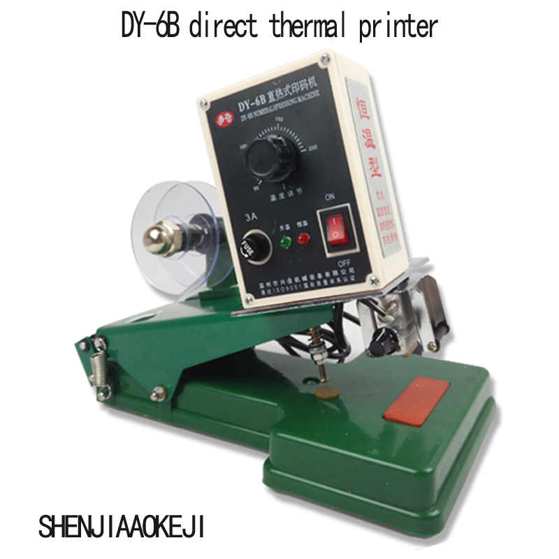 Manual Direct thermal constant temperature Color band code machine Print the production date Printing machine carbon band tool
