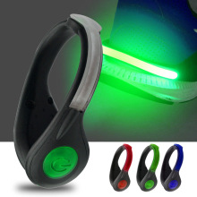 Sports Running Safety USB LED Shoes Clip Luminous Light Reflective No-slip Clips YS-BUY