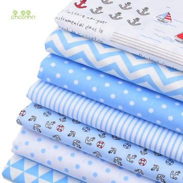 Chainho Print Twill Cotton Fabric For DIY Quilting Sewing/Pattern Tissue Of Baby&Children/Sheet,Pillow,Cushion,Curtain Material