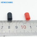 100pcs/lot rubber Covers 6mm Dust Cap for SMA Connector RF SMA Protection cover