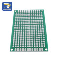 1pcs 4x6 cm PROTOTYPE PCB 4*6 panel double coating/tinning PCB Universal Board double Sided PCB 2.54MM board