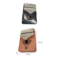 17 Keys Kalimba Thumb Piano High Quality Wood Mahogany Body Musical Instruments With Learning Book Tuning Hammer Kalimba Piano