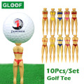 10Pcs/Lot 3 Inch Golf Tees Bikini Plastic Golf Tees Girl Woman Sexy Lady Fun Tools Home Golf Training
