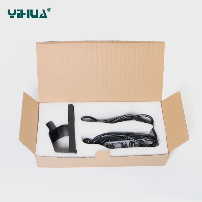 YIHUA938D Tweezers Mini Soldering Iron Station 110 220V EU US Plug Irons Portable Hot Tweezer For BGA SMD Repairing Tweezer Iron