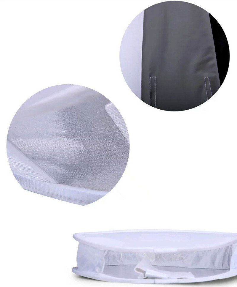 2in1 30cm 18%Gray card for White balance Card Board Round Flash Diffuser Softbox