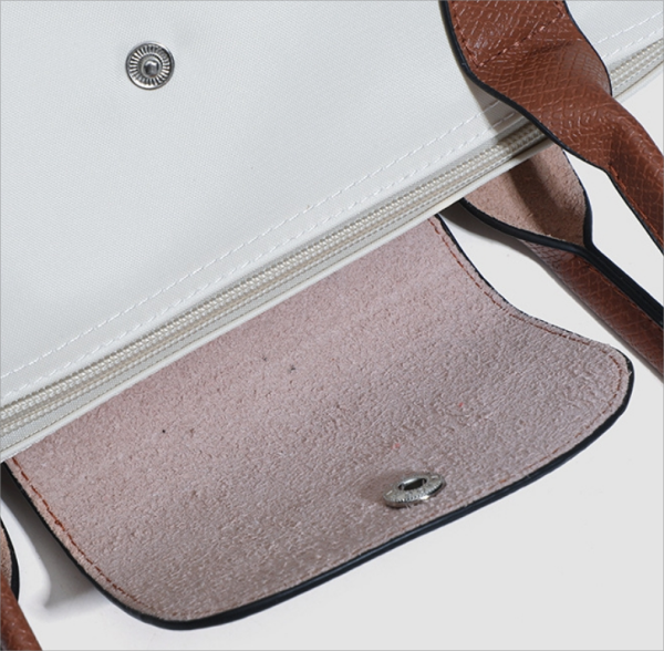 Compact and simple waterproof ladies' handbag