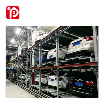 3-Level Plane‑Moving Stereo Parking System