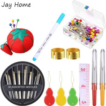 137Pcs Sewing Tool Sets Pin Cushion & Quilting Pins & 30pcs Hand Sewing Needles & Seam Ripper DIY Needlework Craft Sewing Tools