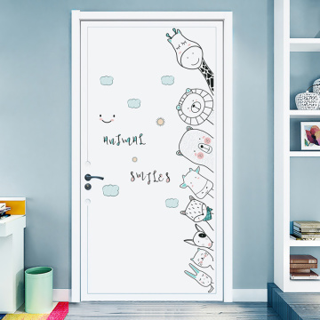 Bedroom Wall Stickers Door Stickers Baby Wall Sticker Home Decor Living Room Bedroom Corner Sticker Home Decoration Accessories