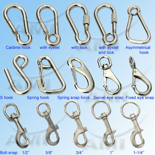 6mm Halyard Shackle Stainless Steel 316 Marine Boat Rigging Hardware