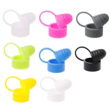 Universal Soft Silicone Drip Tip Dust Cap Vape Band For RDA RTA Atomiser Tanks