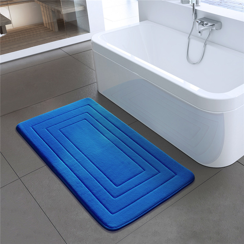 ONEUP High Quality Bath Mat Bathroom Bedroom Non-slip Mats Foam Rug Shower Carpet for Bathroom Kitchen Bedroom Bathroom Rug Set