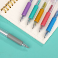 JIANWU 6 colors/set 6 Styles Colored Kawaii Gel Pens Creative DIY Journal Neutral Pen Planner Stationery Office School Supplies