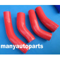 Silicone Intercooler Hose Kits For Nissan Fairlady 300ZX Z32 Turbo red