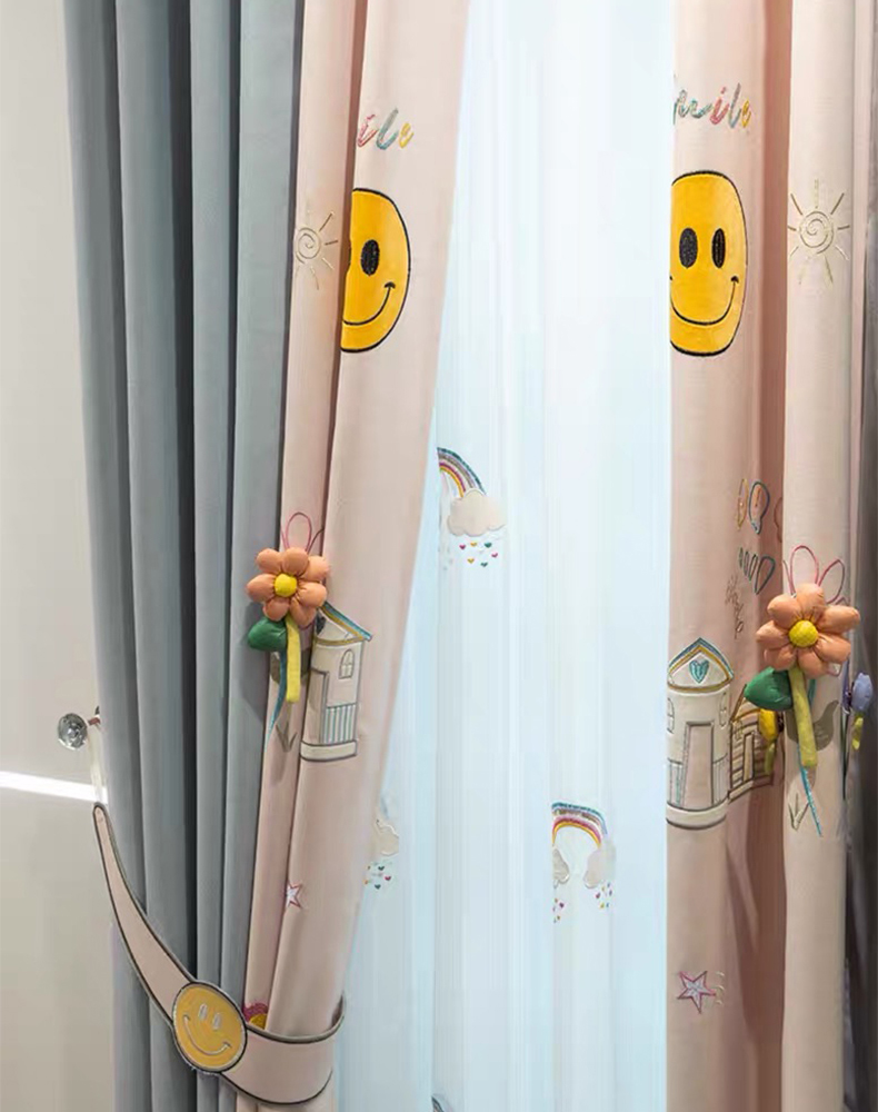 Bedroom Kid Cartoon Curtains