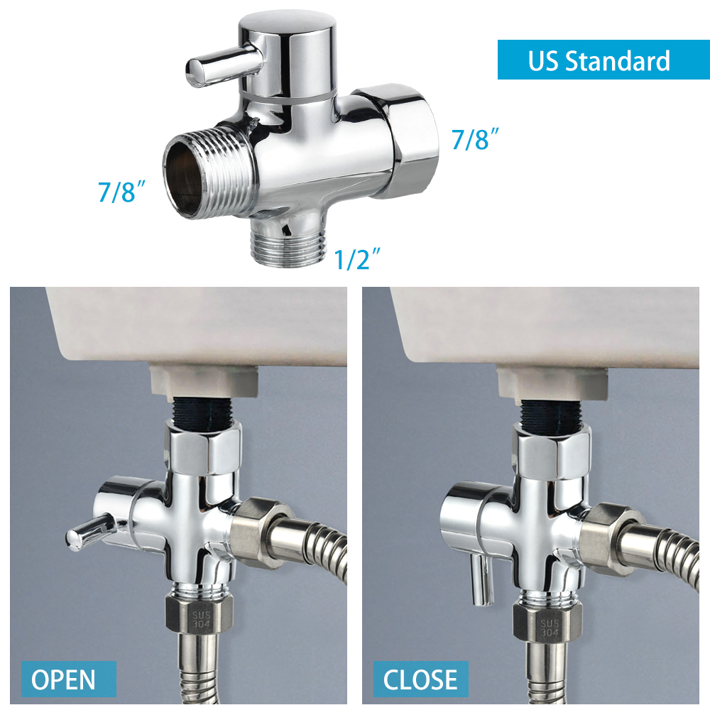 Home Wash Bidet Sprayer Set Accessories Car Hand Held Easy Install ABS Pet Toilet Bathroom Shower Diaper Cleaning Hose Holder