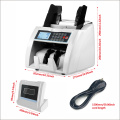 New Design Front Loading Bill Counter UV/MG/IR/DD Detection Money Counting Machine Semi-Value Counting Cash Counter LCD Display