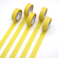 1 PCS Refreshing Kawaii Candy Yellow Color Washi Tape Pattern Masking Tape Decorative Scrapbooking DIY Office Adhesive Tape