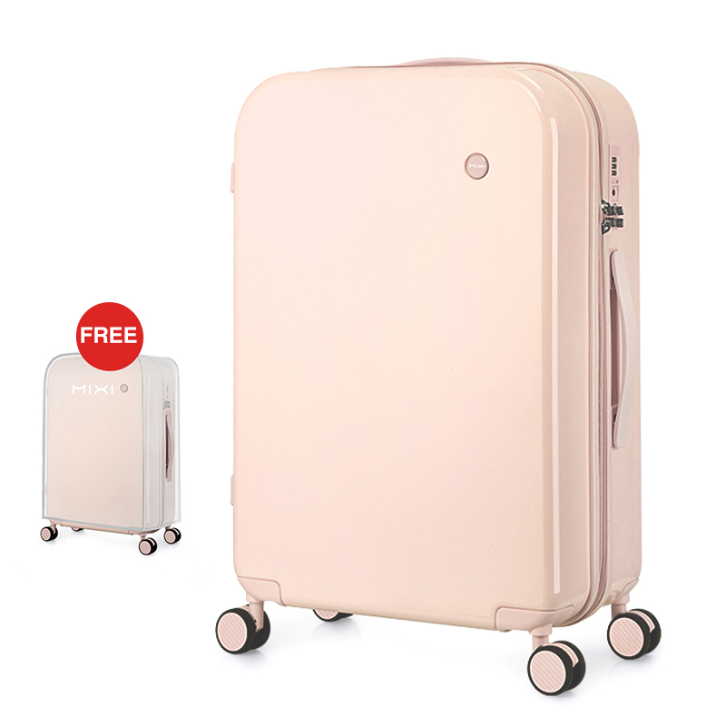 Mixi Women Luggage PC Suitcase Travel Trolley Case Men Mute Spinner Wheels Rolling Baggage TSA Lock Carry Ons M9236