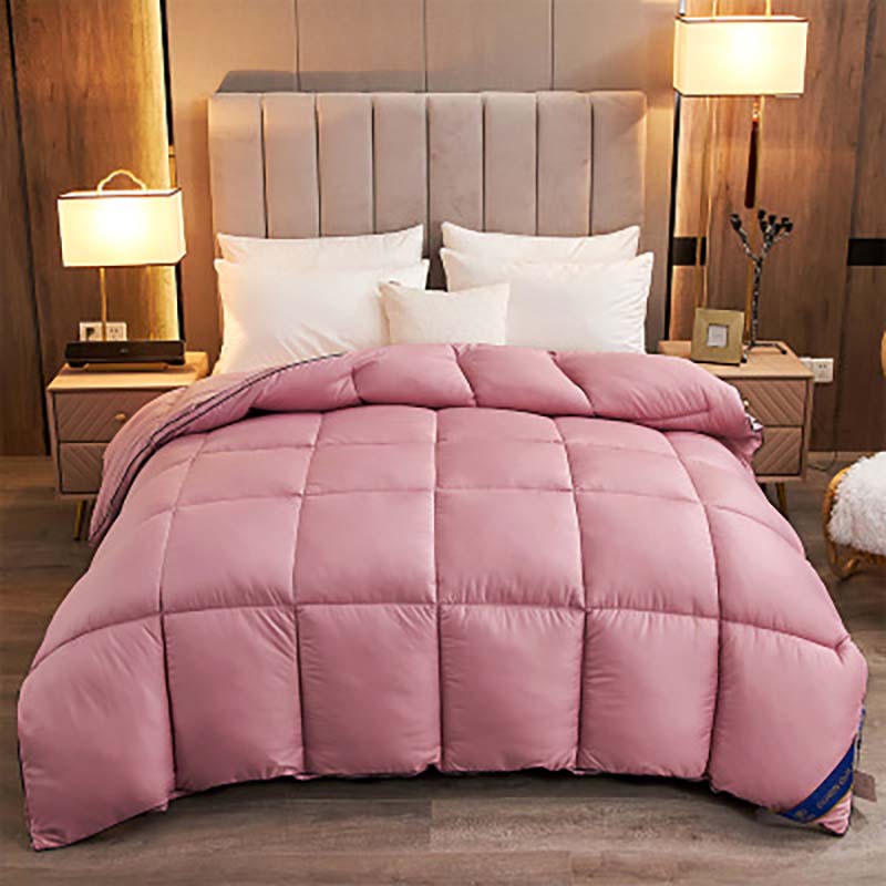 High-end Luxury 100% White Goose/Duck Down Quilt Duvets Winter Thicken Keep Warm Comforters King Queen Full Size