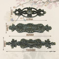 Antique Furniture Accessories Retro Bronze corner brackets Decorative Protector for Wooden jewelry box cabinet DIY Hardware Fit