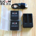 SJCAM SJ6 Legend Original Accessories SJ6 Batteries Rechargable Battery Dual Charger Battery Case For SJCAM Action Sports Camera