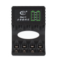 Intelligent Fast Led Charger for AA AAA Ni-MH Ni-Cd Rechargeable battery Short Circuit Protection with LED Indicator #258129