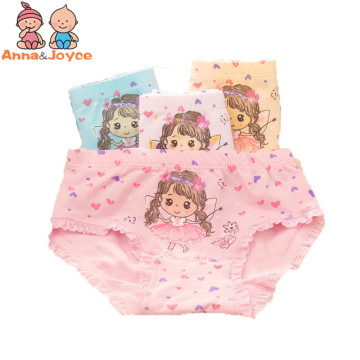 Baby Girl Underwear Panties Sale 6 Pcs/Lotsummer and Spring Character Candy Colors with 90/110/130 CTNN0097