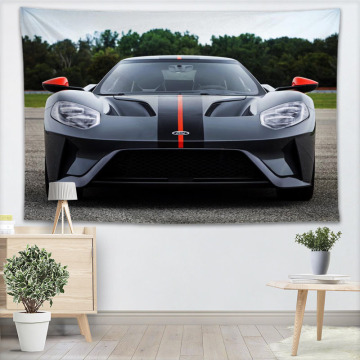 Custom Cool Automotive Car Wall Hanging Tapestry Sheets Home Decorative Tapestries Beach Towel Blanket Cloth Wall Tapestry