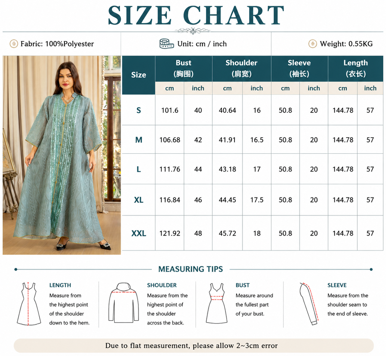 Dubai Luxury Embroidery Abaya Evening Dress