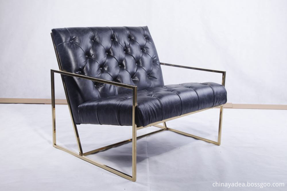 thin frame lounge chair
