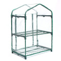 Mini Greenhouse 2 Layers Home Gardening Warm Room Outdoor Flower Plant Pot Winter Shelves Racks 70x50x95cm Garden Greenhouses