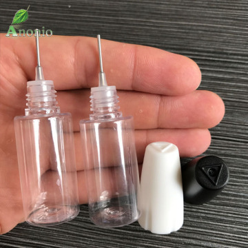 50pcs 10ml PET Plastic Needle Bottle Ego l Dropper Juice Eye Liquid Container Solvent Light Oils Eye Drops Plastic Bottle 0B